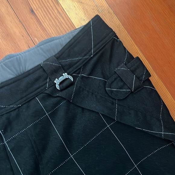 Women’s Betty Rides Insulated Ski Snowboard Pants Large black white - Picture 3 of 9